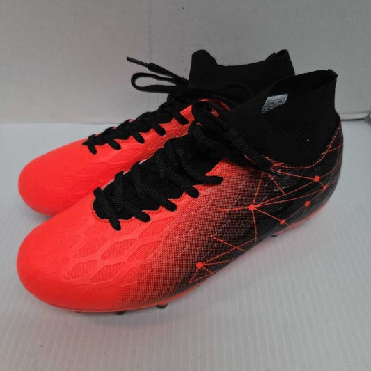 Unbranded Soccer Cleats Orange/Black Size Mens 6 Womans 7 - 7.5 New Without Box New