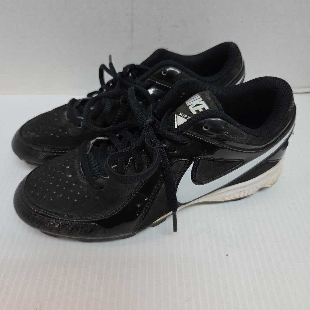 Nike MVP Keystone Baseball/Softball Cleats Black/White Size 5 Preowned