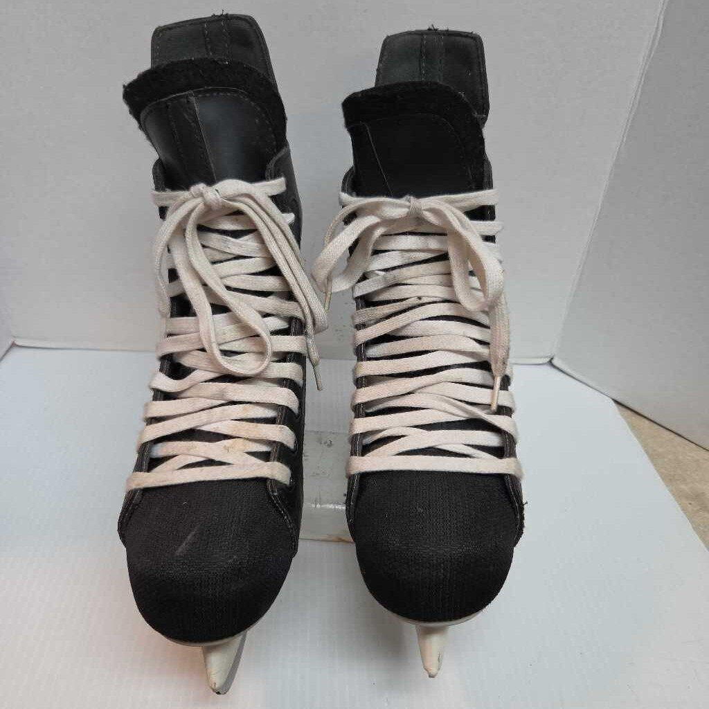 Bauer Impact 75 Hockey Skates Black Size 8.5 Preowned