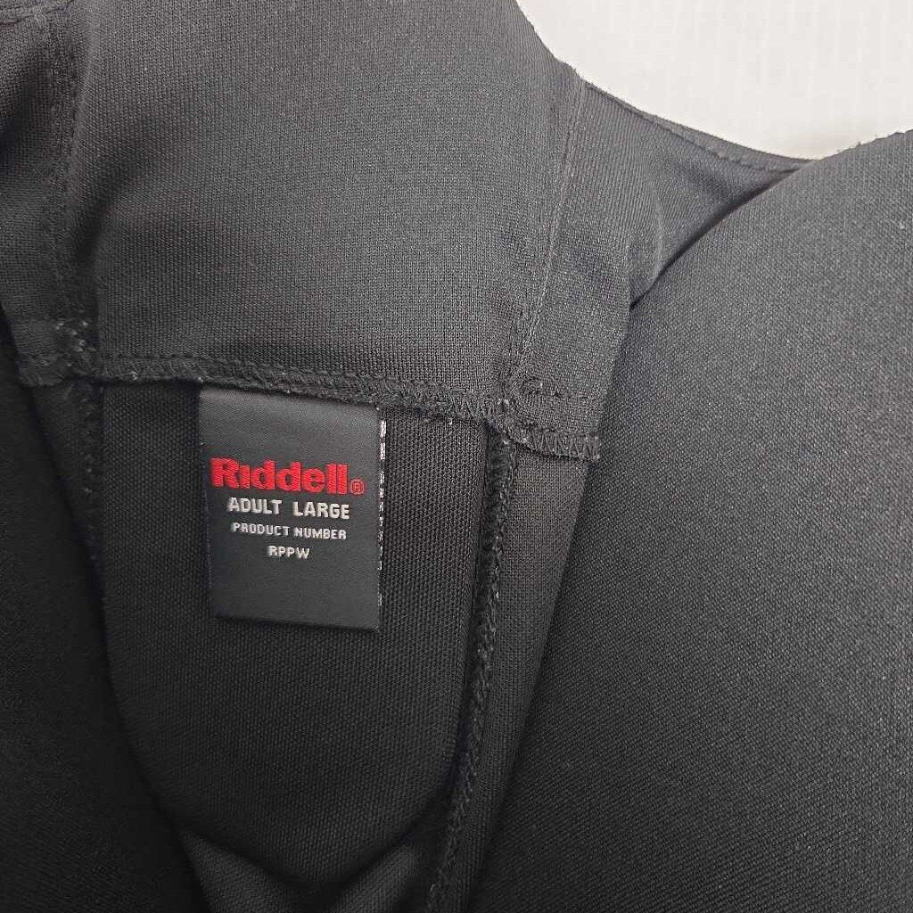 Riedell Football Pants Black Size Adult Large Preowned
