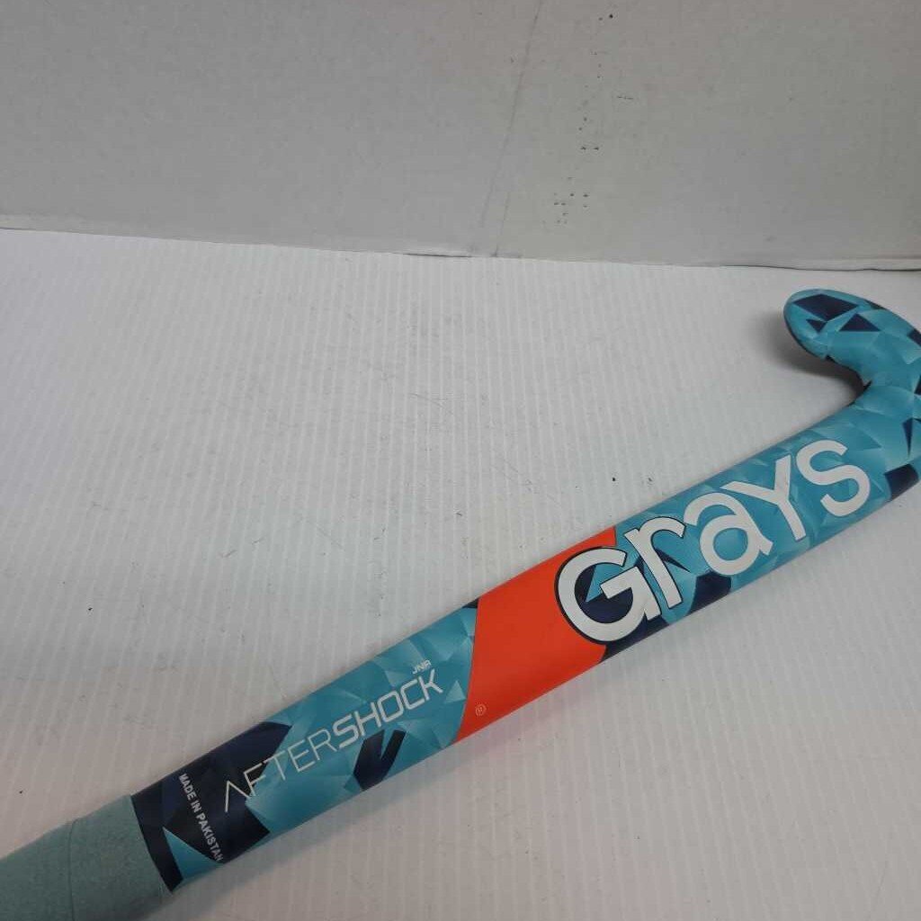 Grays Aftershock Field Hockey Stick Blue/Black/Orange Size Youth 28" Preowned