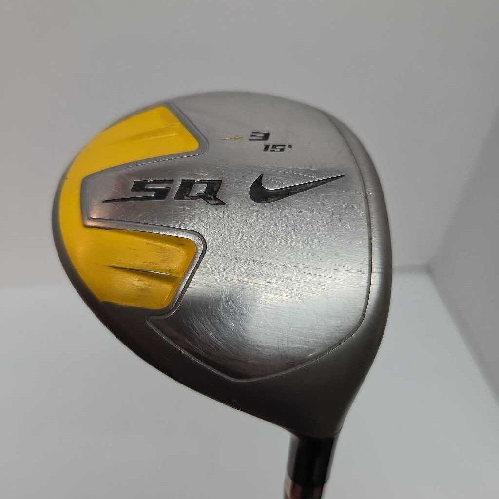 Nike SQ 15* 3 Wood Mens Right Hand With Stiff Flex Diamana Graph Shaft Preowned