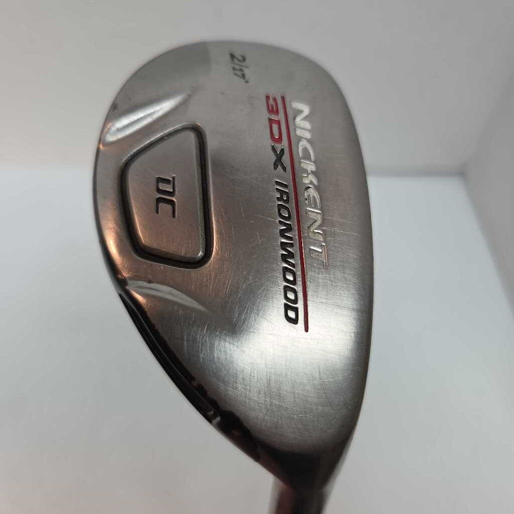 Nicket 3DX DC Ironwood/2 Hybrid 17* With Stiff Flex UST SR2 Graph Shaft Preowned
